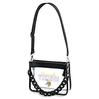 WEAR by Erin Andrews  Minnesota Vikings Plastic Chain Mini Crossbody Bag