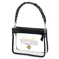 Sac bandoulière mini à chaîne en plastique WEAR by Erin Andrews Minnesota Vikings