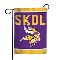 WinCraft Minnesota Vikings 2-Sided 12'' x 18'' Garden Flag