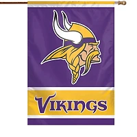 Bannière verticale simple face WinCraft Minnesota Vikings 28" x 40" avec logo principal