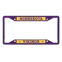 WinCraft Minnesota Vikings Chrome Color License Plate Frame