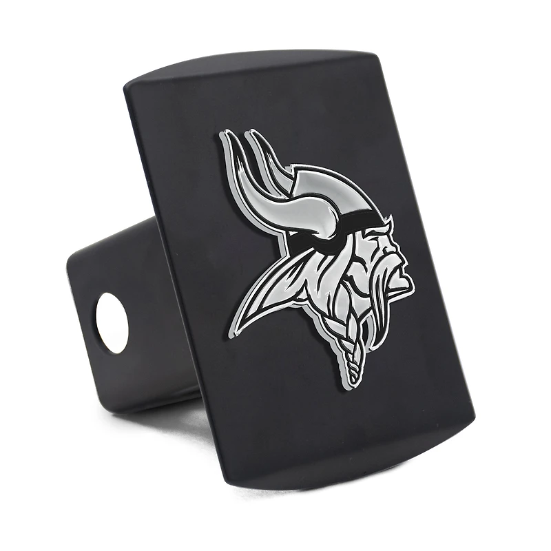 Cache-attelage WinCraft en métal chromé de qualité supérieure avec logo des Vikings du Minnesota