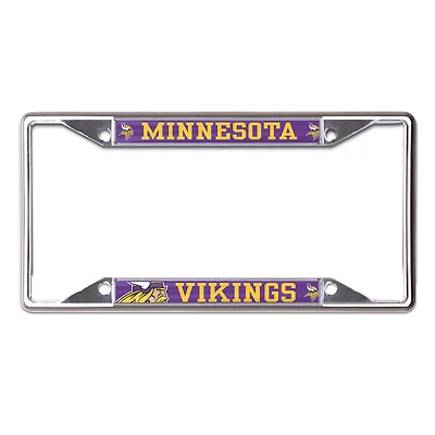 WinCraft Minnesota Vikings S/S Mega License Plate Frame