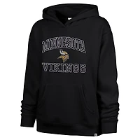 Sweat à capuche Clarity Naomi pour femme, modèle 47 noir Minnesota Vikings