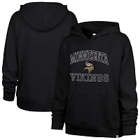 Sweat à capuche Clarity Naomi pour femme, modèle 47 noir Minnesota Vikings