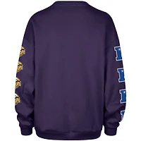 Sweat-shirt oversize violet « 47 » des Vikings du Minnesota pour femme