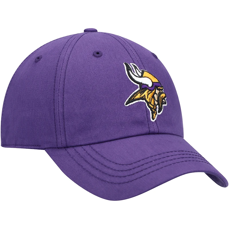 Casquette ajustable principale Minnesota Vikings Miata Clean Up violette pour femme, modèle 47