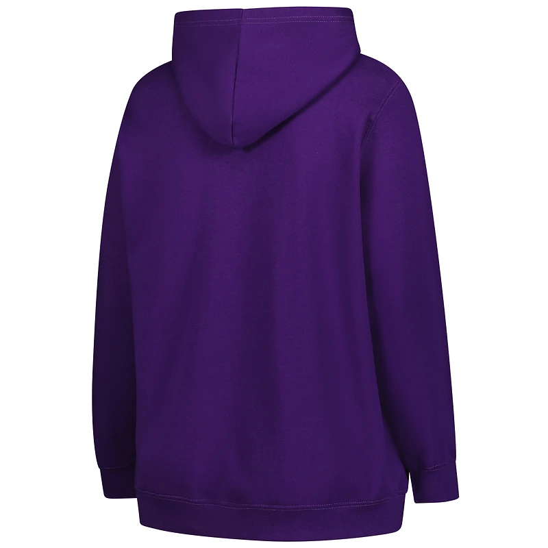 Sweat à capuche violet Whirlwind Naomi pour femme, grande taille, édition 47, des Vikings du Minnesota