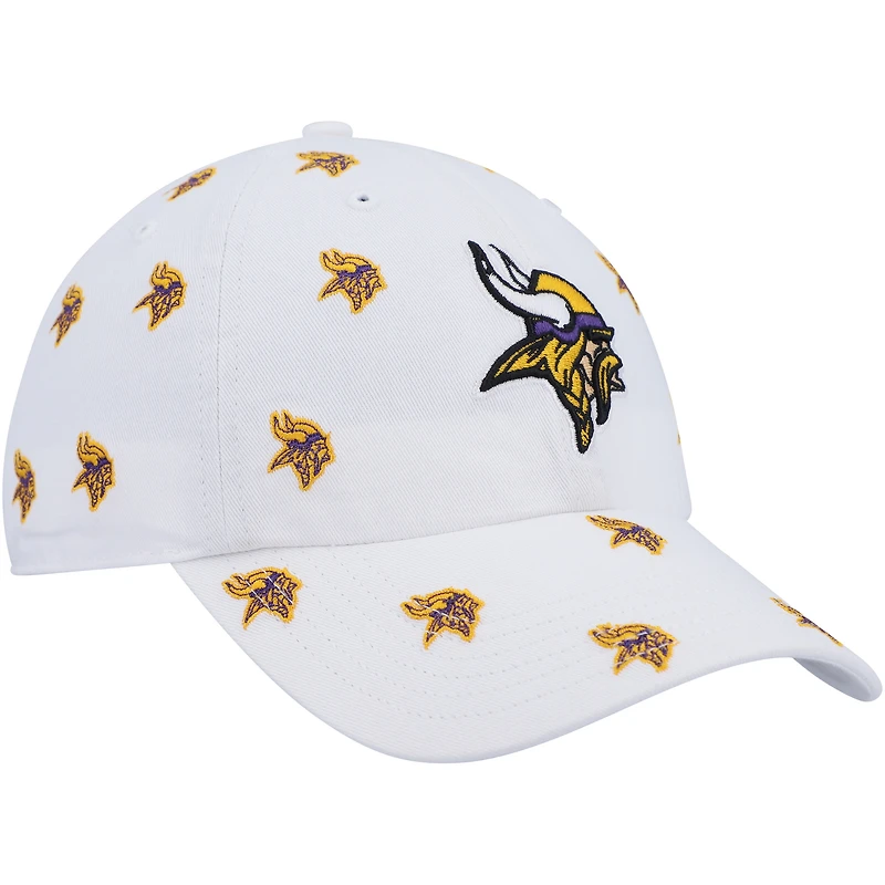 Casquette réglable '47 Minnesota Vikings Confetti Clean Up pour femme