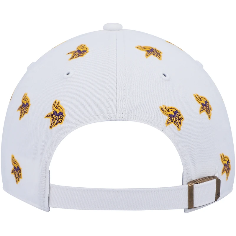 Casquette réglable '47 Minnesota Vikings Confetti Clean Up pour femme