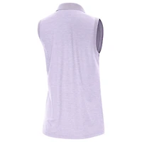 Women's Antigua  Lavender Minnesota Vikings Recap Sleeveless Polo
