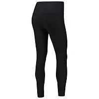 Women's Black Minnesota Vikings Leggings & Midi Bra Set