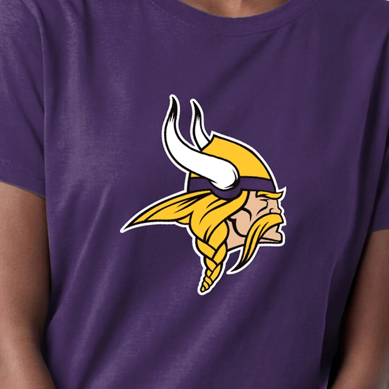 T-shirt violet Champion Minnesota Vikings pour femmes