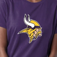 T-shirt violet Champion Minnesota Vikings pour femmes