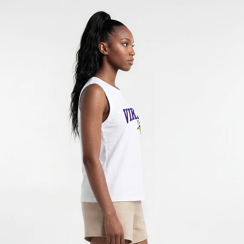 Débardeur blanc Champion Minnesota Vikings pour femme