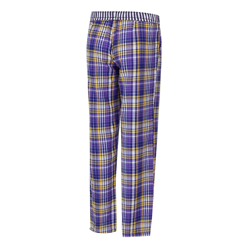 Women's Concepts Sport  Purple Minnesota Vikings Laney Plaid Tri-Blend Pants