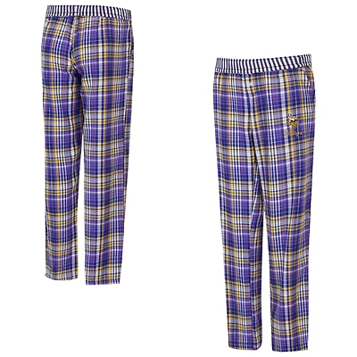 Women's Concepts Sport  Purple Minnesota Vikings Laney Plaid Tri-Blend Pants