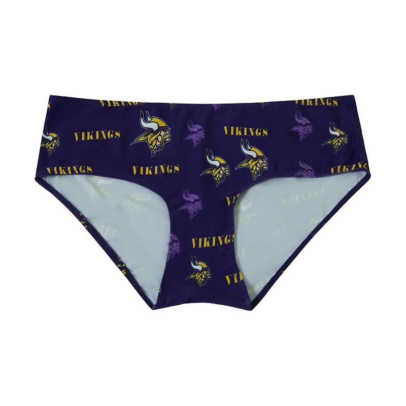 Culotte en tricot à imprimé mosaïque violet Minnesota Vikings pour femme Concepts Sport