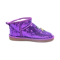 Women's Cuce  Purple Minnesota Vikings Sequin Ankle Boots