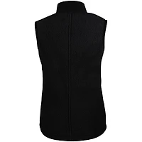 Gilet polaire éco-sherpa pour femme Cutter & Buck, noir, Minnesota Vikings, Mark Cascade
