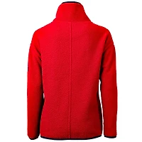 Veste polaire demi-zippée Americana Cascade Eco Sherpa pour femme, rouge, Cutter & Buck, Minnesota Vikings