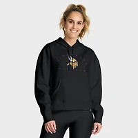Sweat à capuche noir pour femmes Fanatics, receveur éligible des Vikings du Minnesota, Legacy