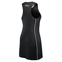 Robe athlétique à demi-zip Fanatics noire Minnesota Vikings Studio Boost pour femmes