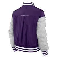 Women's Fanatics  Purple Minnesota Vikings Elements Wave Full-Snap Jacket