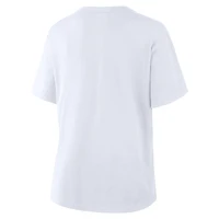 Women's Fanatics White Minnesota Vikings Fade Legacy T-Shirt