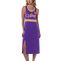Robe longue violette G-III 4Her par Carl Banks pour femmes, Minnesota Vikings Main Field