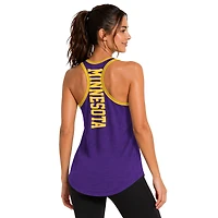 Women's G-III 4Her by Carl Banks Purple Minnesota Vikings Tater II Racerback Tank Top