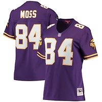 Women's Mitchell & Ness Randy Moss Purple Minnesota Vikings Legacy Replica Team Jersey