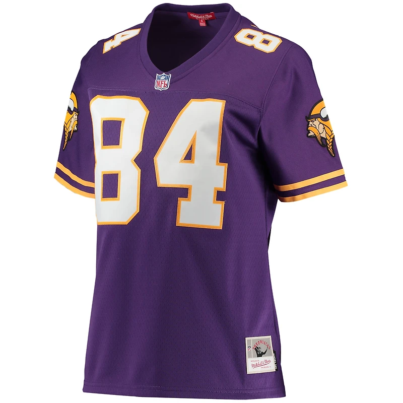 Women's Mitchell & Ness Randy Moss Purple Minnesota Vikings Legacy Replica Team Jersey