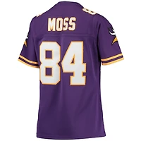 Women's Mitchell & Ness Randy Moss Purple Minnesota Vikings Legacy Replica Team Jersey