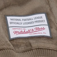 Veste universitaire Mitchell & Ness beige Minnesota Vikings pour femme