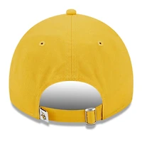 Casquette ajustable New Era Gold Minnesota Vikings Main Core Classic 2.0 9TWENTY pour femme