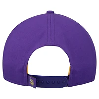 Women's New Era  Purple Minnesota Vikings  Metallic 9FORTY M-Crown A-Frame Adjustable Hat