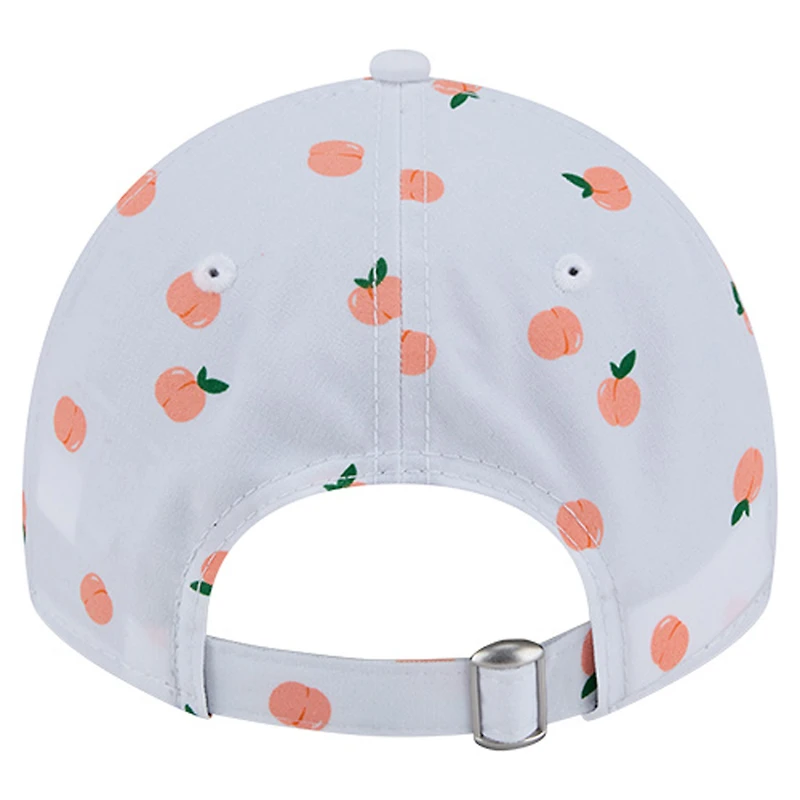 Women's New Era White Minnesota Vikings Fruit Pattern 9TWENTY Adjustable Hat