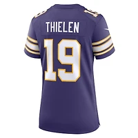 Maillot de joueur Nike Adam Thielen violet des Vikings du Minnesota pour femme