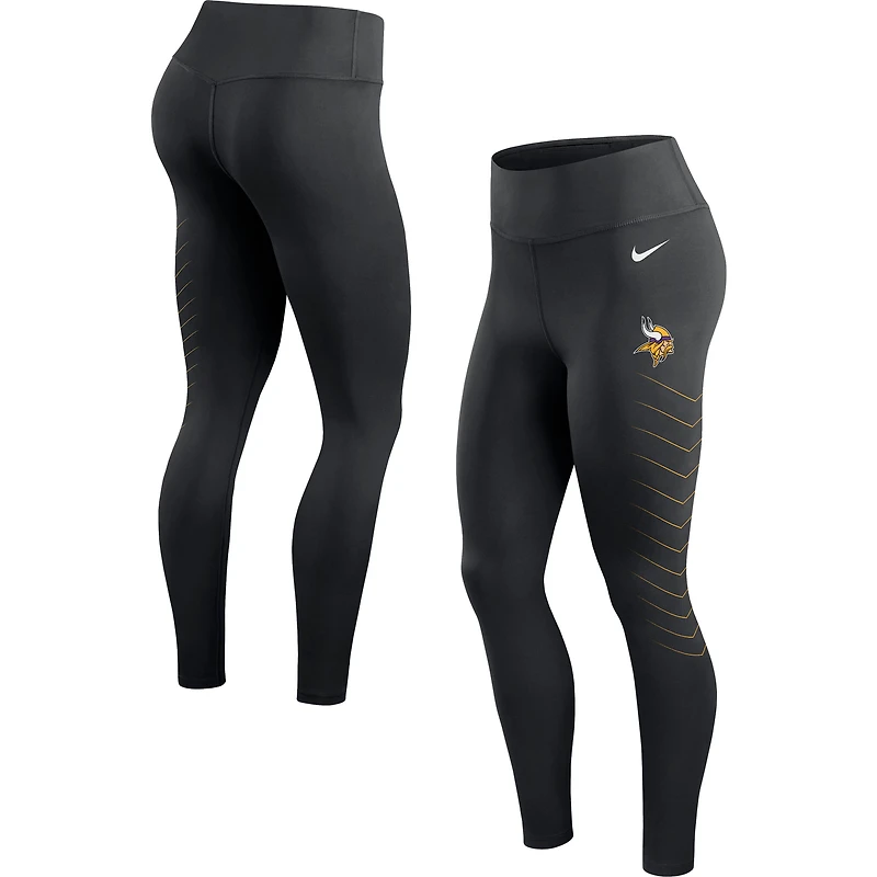 Women's Nike Black Minnesota Vikings Performance Leggings