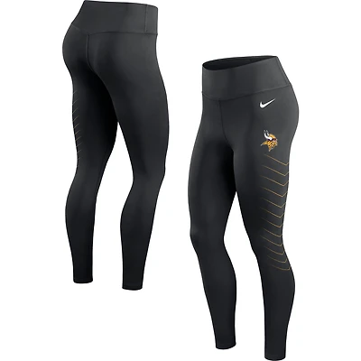 Women's Nike Black Minnesota Vikings Performance Leggings