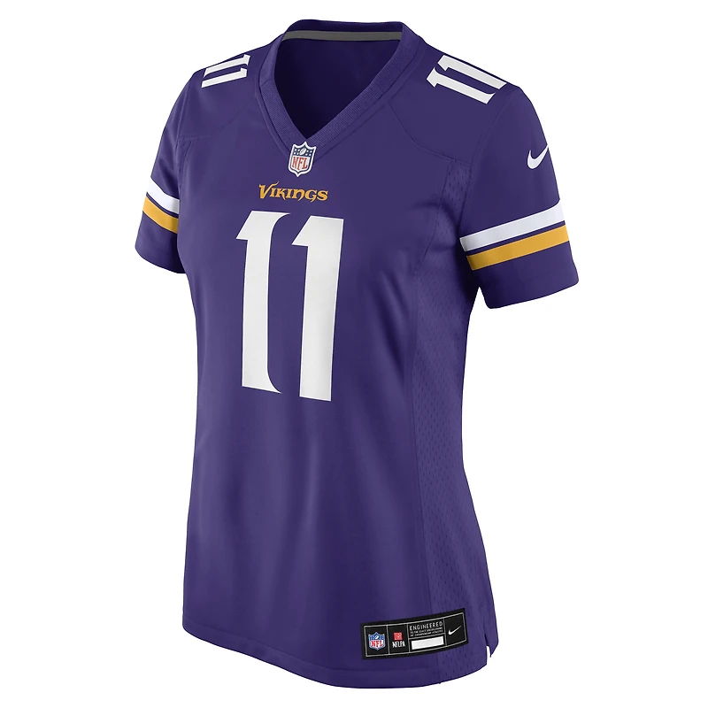 Women's Nike Carson Wentz Purple Minnesota Vikings Team Game Jersey