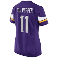Maillot de joueur retraité Nike Daunte Culpepper violet des Minnesota Vikings pour femme