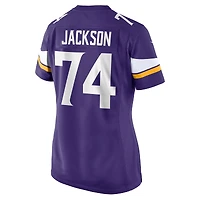 Women's Nike Donovan Jackson  Purple Minnesota Vikings Team Game Jersey