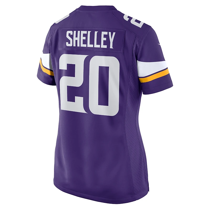 Maillot de joueur à domicile des Minnesota Vikings pour femme Nike Duke Shelley violet