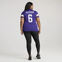 Maillot Nike Dwight McGlothern violet pour femme des Vikings du Minnesota