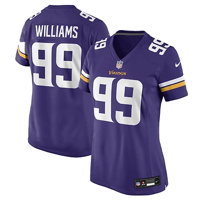 Women's Nike Elijah Williams  Purple Minnesota Vikings Team Game Jersey