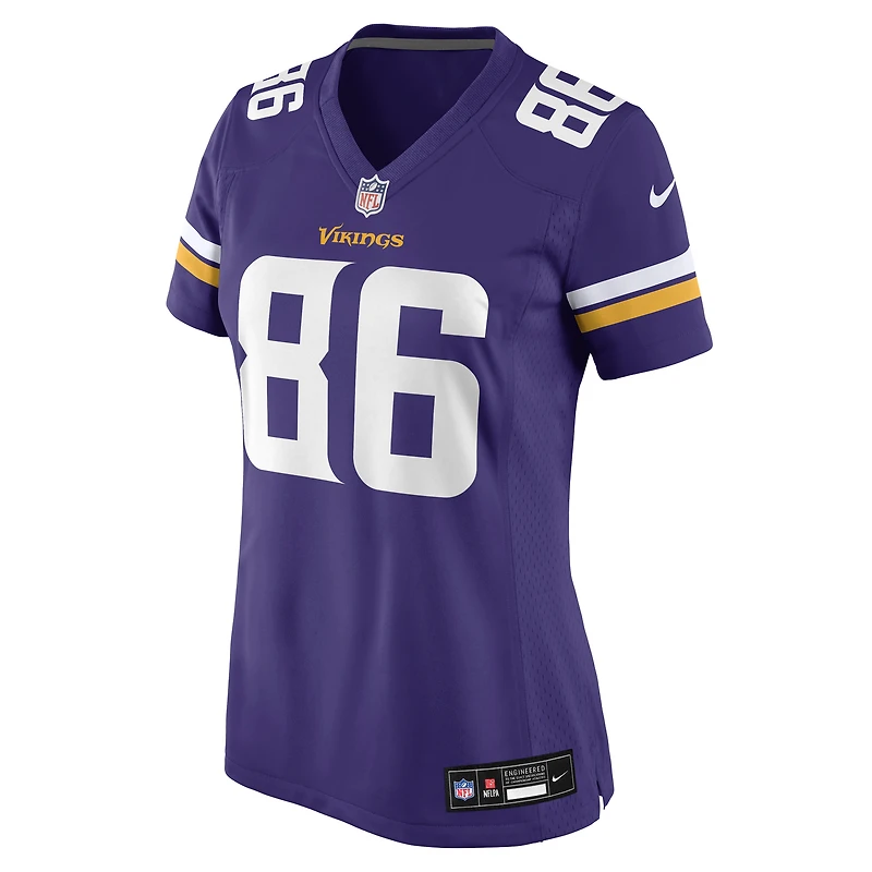 Maillot Nike Gavin Bartholomew violet pour femme des Vikings du Minnesota