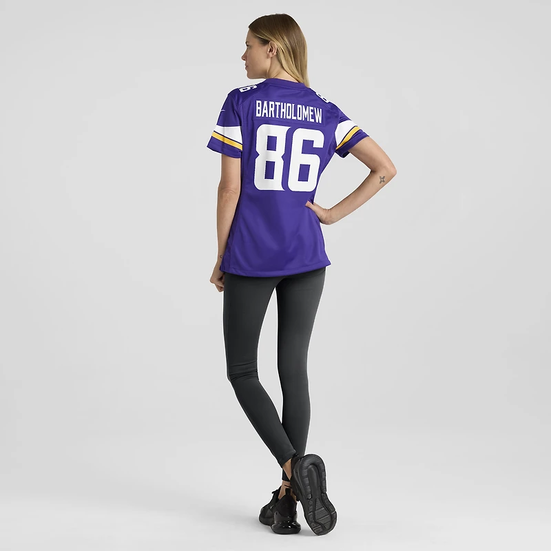 Maillot Nike Gavin Bartholomew violet pour femme des Vikings du Minnesota