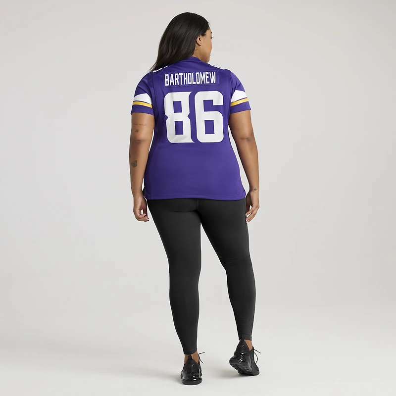Maillot Nike Gavin Bartholomew violet pour femme des Vikings du Minnesota